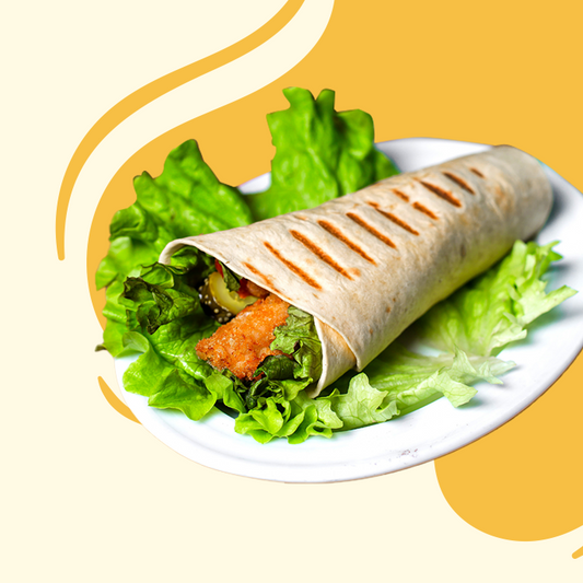 Fried Chicken Wraps with Chili Mayo and Pickles