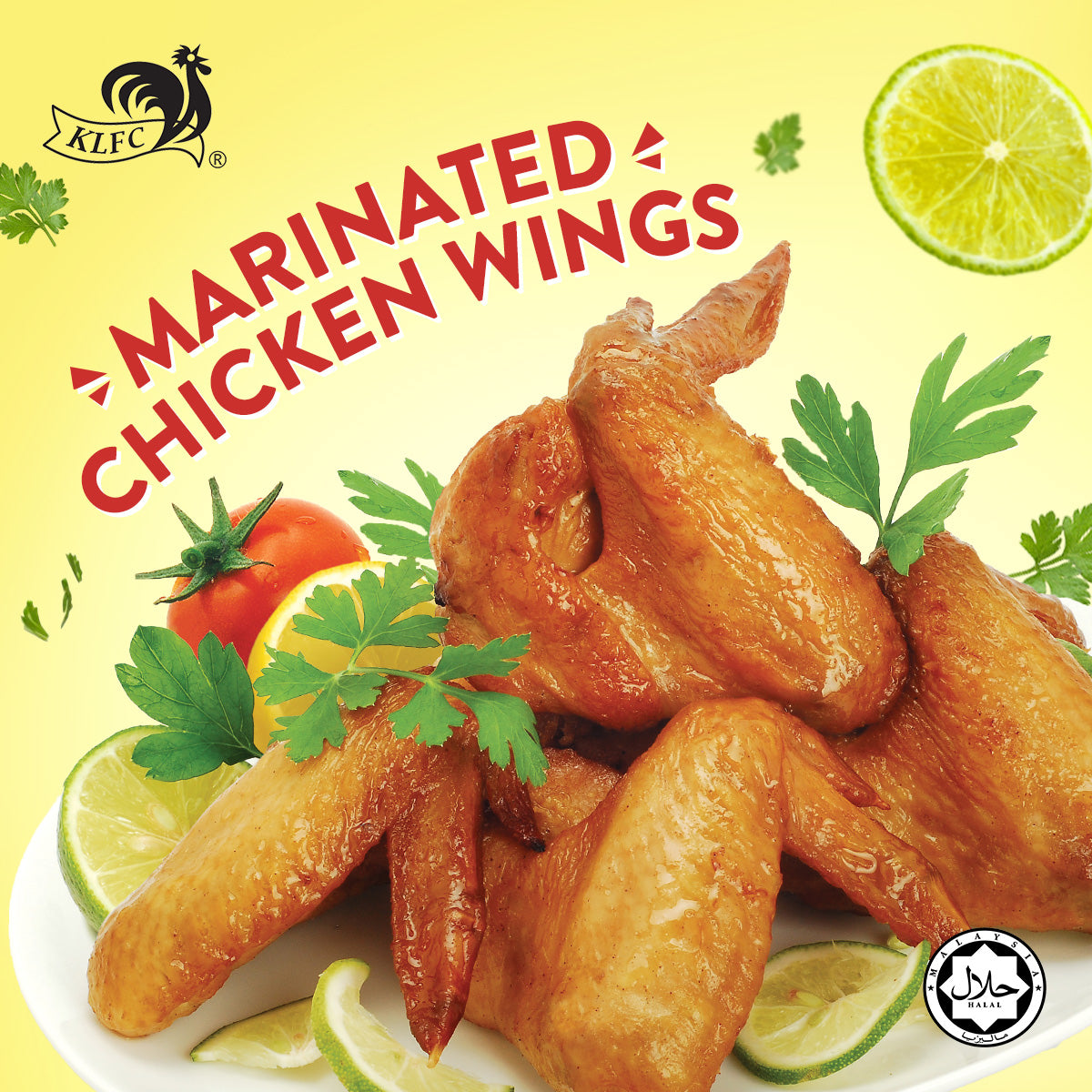 MARINATED CHICKEN WINGS 800G