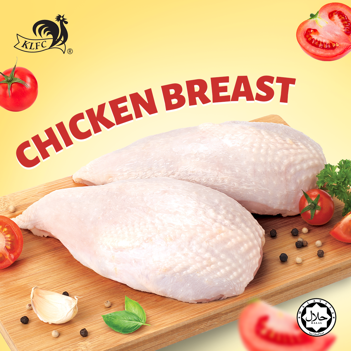 CHICKEN BONELESS BREAST 400G – KLFC