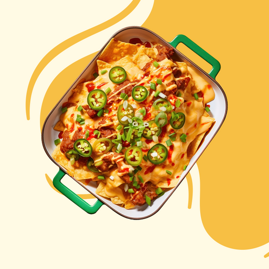  Marinated Chicken Nachos Bake 