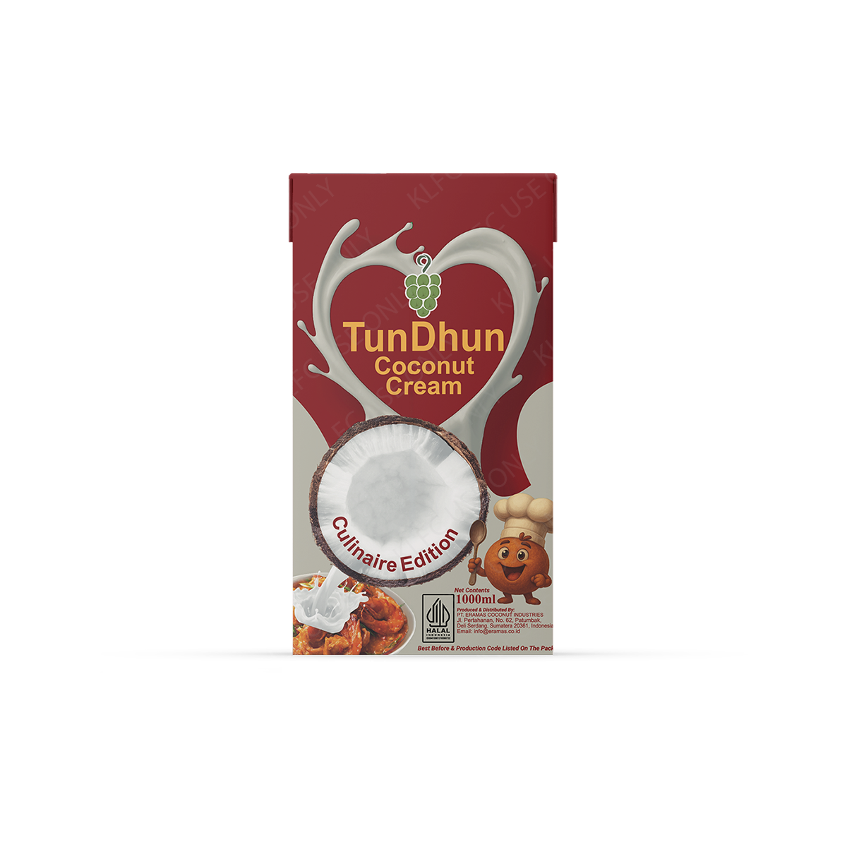 TunDhun Santan Coconut Cream 1 Litre