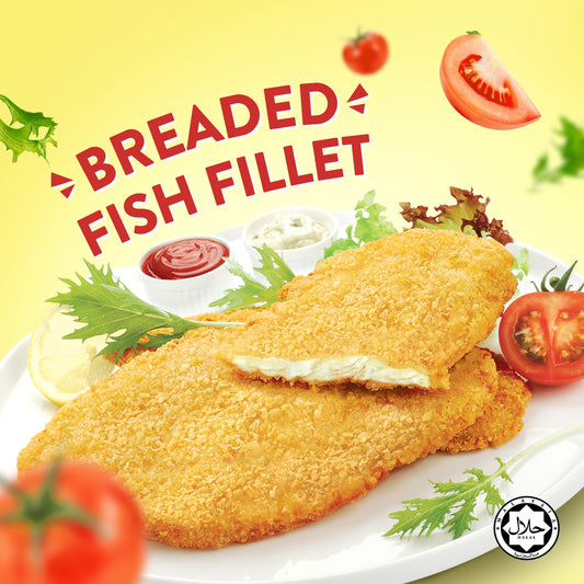 BREADED FISH FILLET 600G