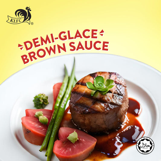 DEMI-GLACE BROWN SAUCE 1KG