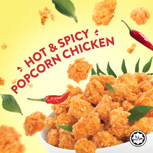 CRUNCHY POPCORN CHICKEN HOT N SPICY 800G BUNDLE SET