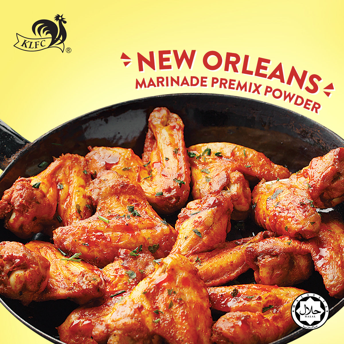 Marinade Powder Raya NEW ORLEANS MARINADE PREMIX POWDER 200G – KLFC