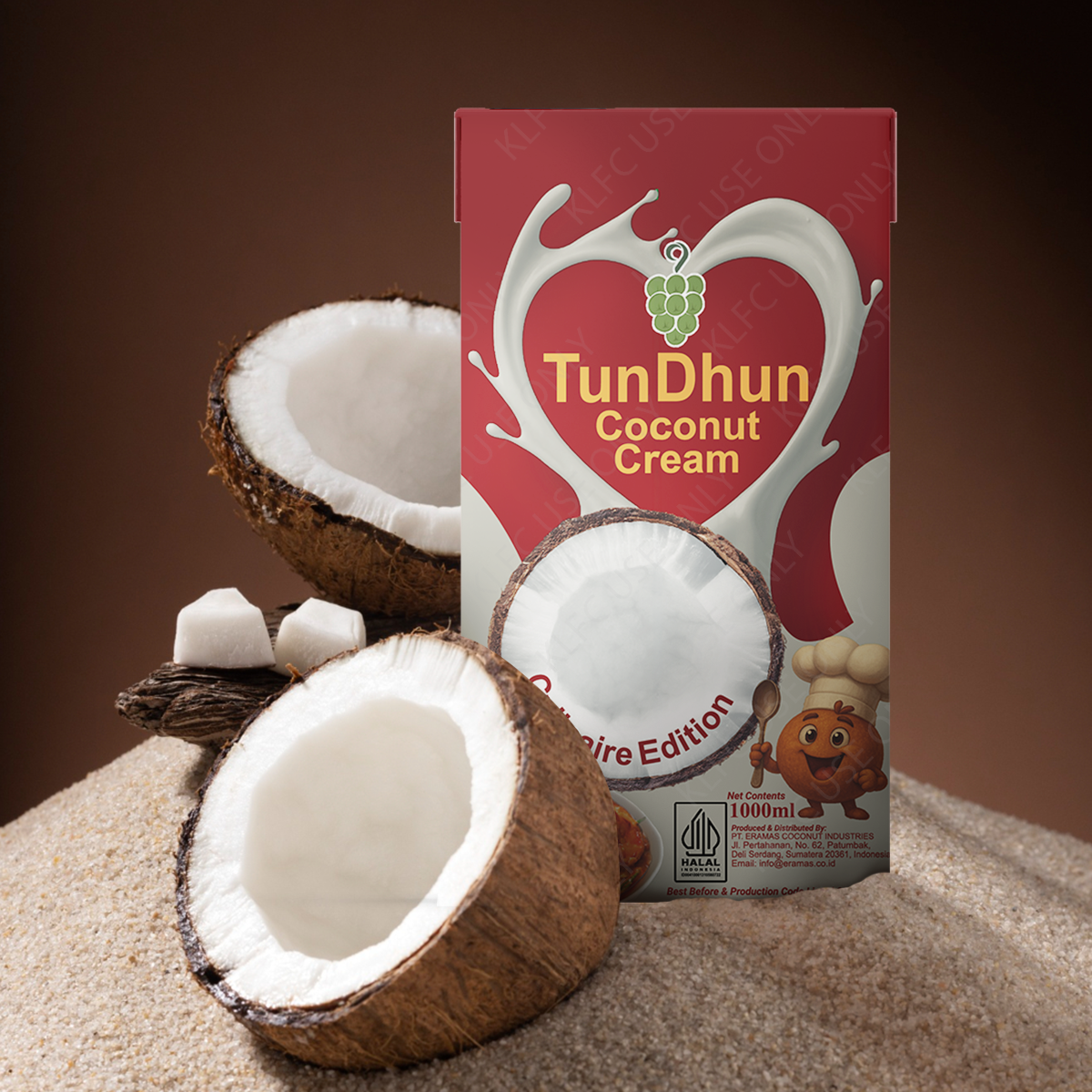 TunDhun Santan Coconut Cream 1 Litre