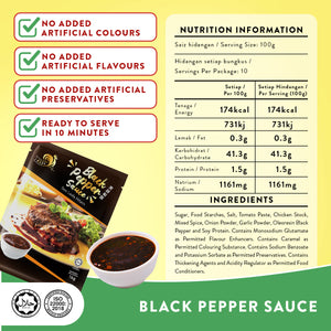 BLACK PEPPER SAUCE 1KG