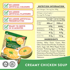 CREAMY CHICKEN SOUP TRIO SET