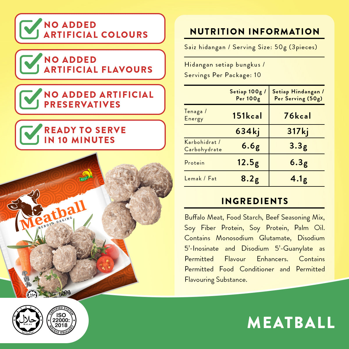 MEATBALL 500G