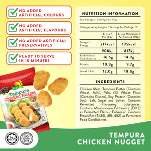 TEMPURA CHICKEN NUGGET 900G