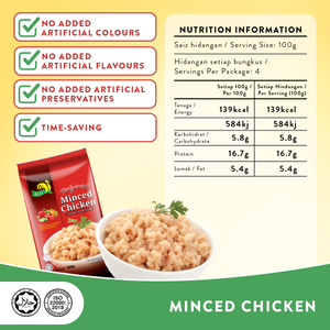 MINCED CHICKEN 1KG / 400G