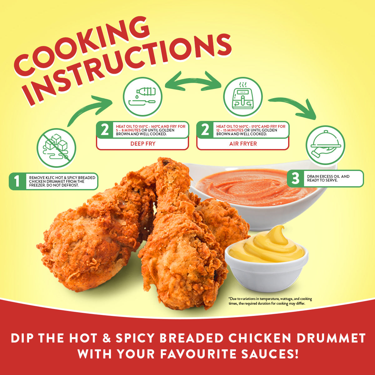 HOT & SPICY CHICKEN DRUMMET 800G