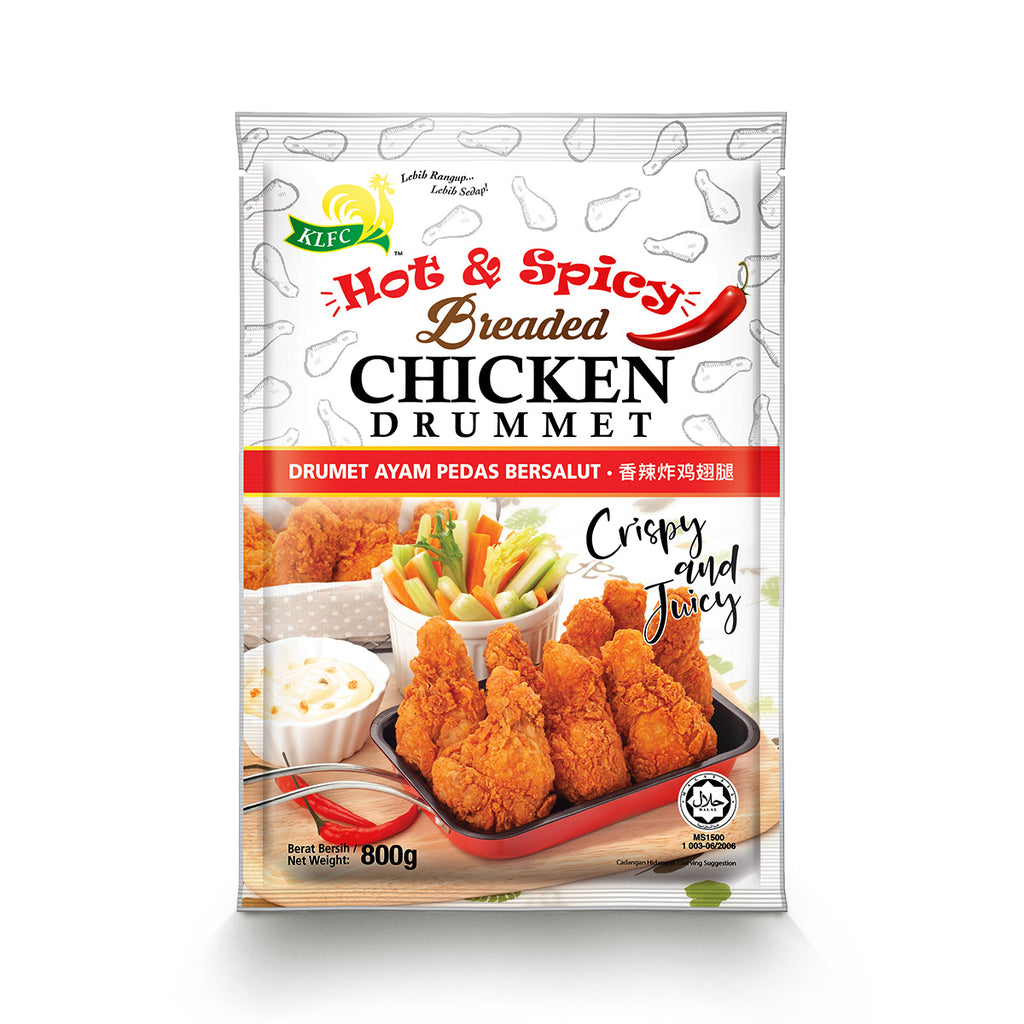 HOT & SPICY CHICKEN DRUMMET 800G – KLFC