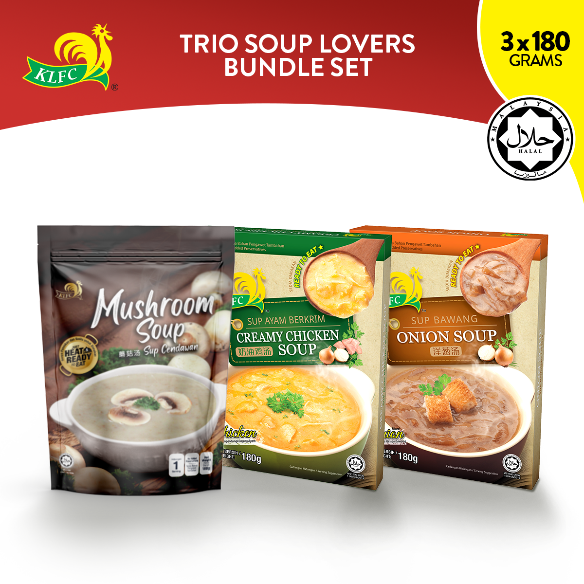 TRIO SOUP LOVERS BUNDLE SET