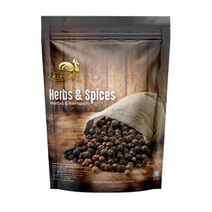 KLFC Black Pepper Seed / Coarse / Powder & White Pepper Powder 250G