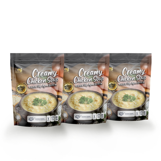 CREAMY CHICKEN SOUP TRIO SET