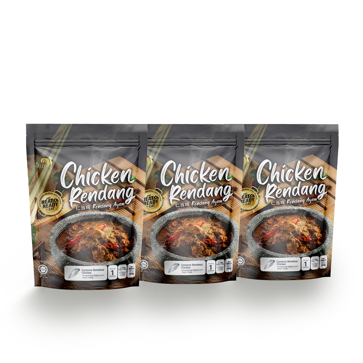 HERITAGE RENDANG DELIGHT TRIO SET